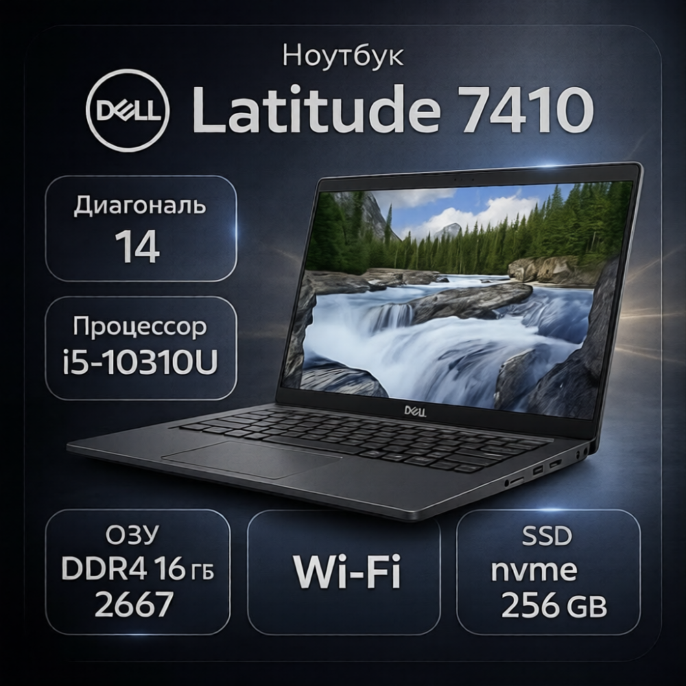 Ноутбук Dell Latitude 7410